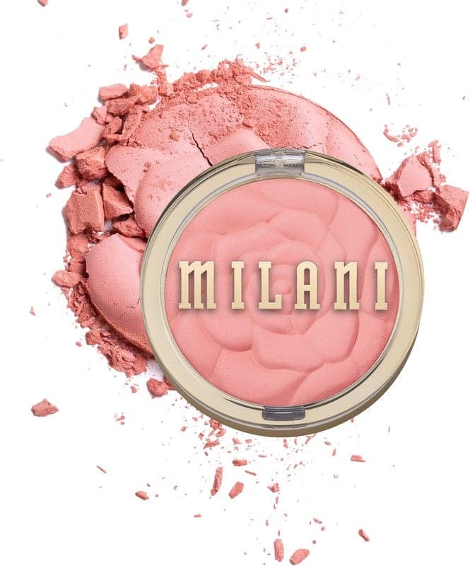 Milani Tea Rose 08 - Luxurious Matte Rose Powder Blush - Image 1