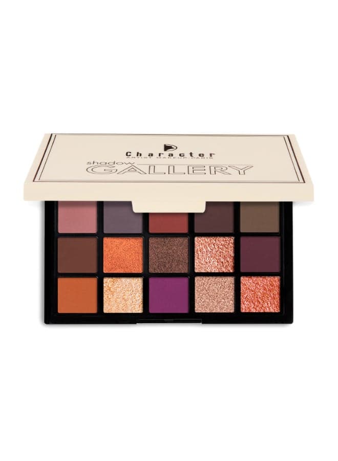Shadow Gallery 20-Color Eyeshadow Palette 1: Art of Beauty - Image 1