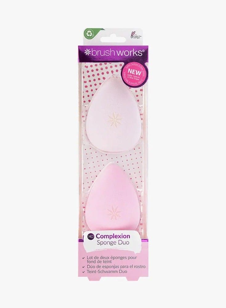 Brushworks HD Flawless Complexion Sponge Duo - Image 1