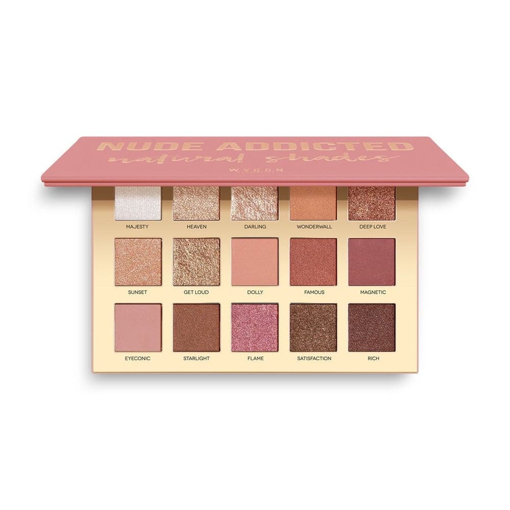 NUDE ADDICTED Luxe Natural Shades Eyeshadow Palette - Image 1
