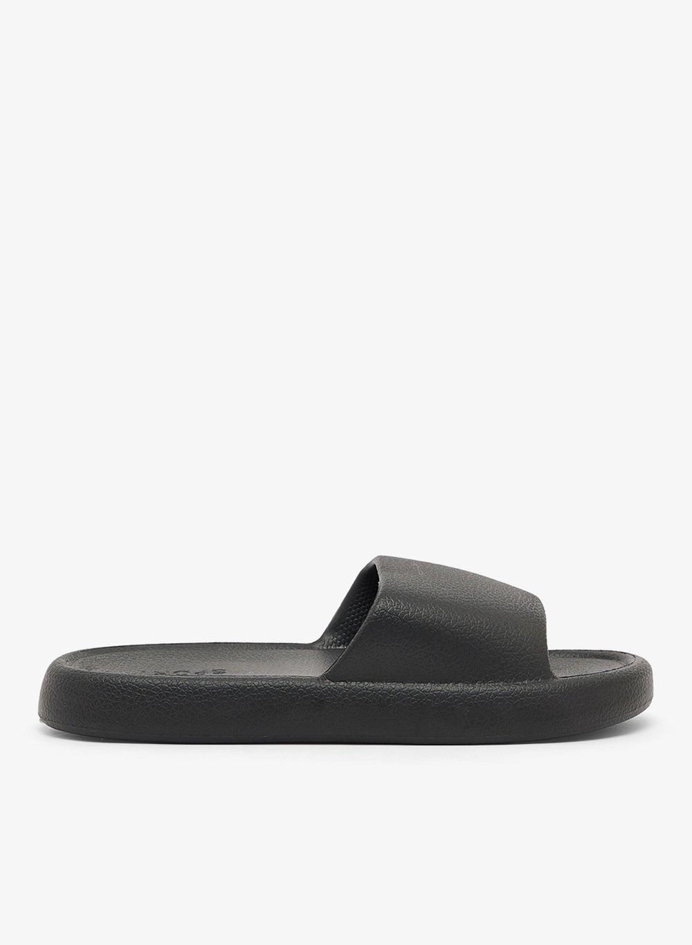 Essential Pool Slides Mslp25883 – Elegant Black Comfort - Image 1