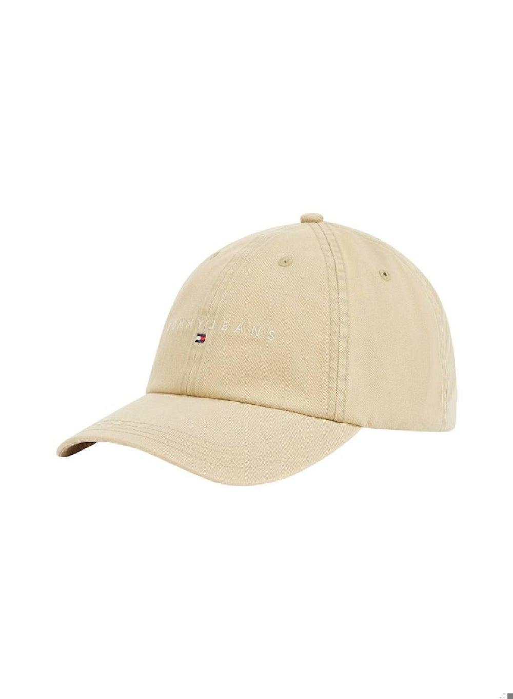 TOMMY JEANS Relic Tan Linear Logo Fashion Cap for Women - Image 1