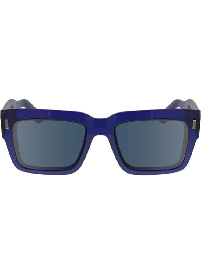 CALVIN KLEIN Men's Elegant Rectangle Sunglasses - Image 1