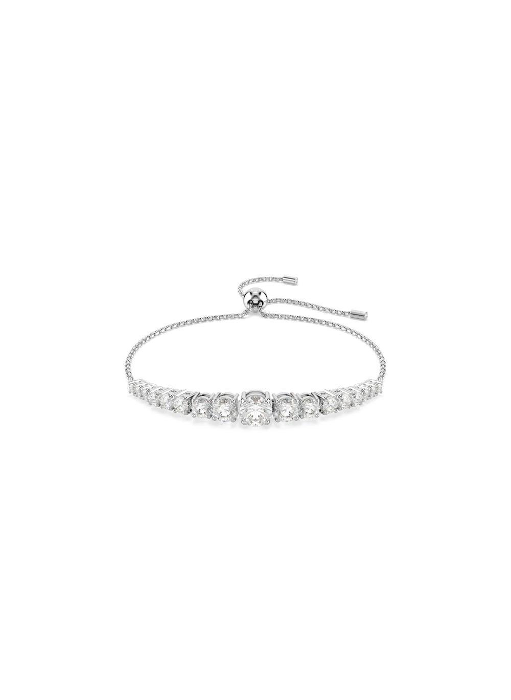SWAROVSKI Matrix Elegance: Rhodium-Plated Women's Bracelet - Image 1