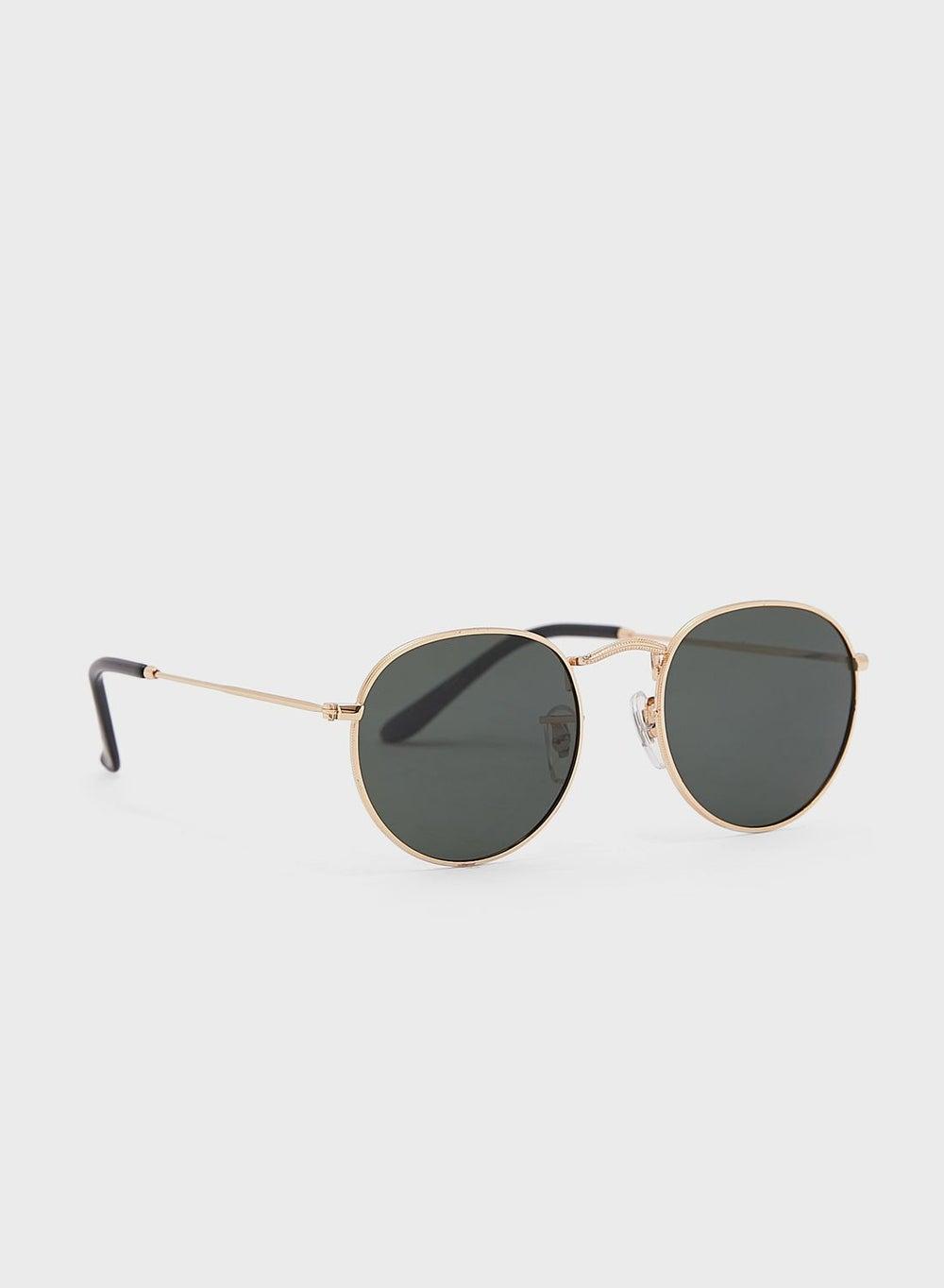 Robert Wood Chic Polarized Round Men's Sunglasses - Image 1