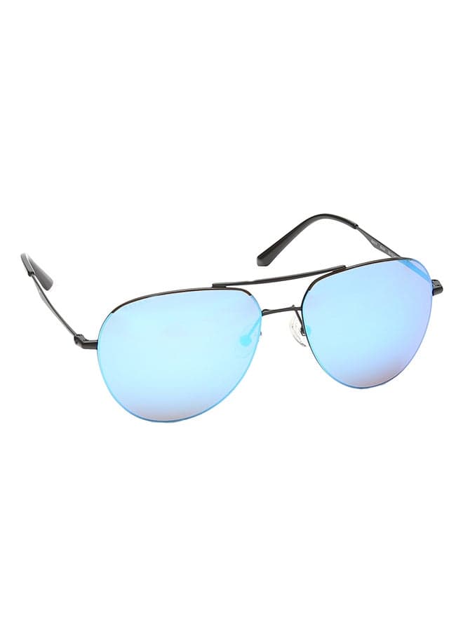 TITAN Blue Black Aviator Sunglasses for the Modern Man - Image 1