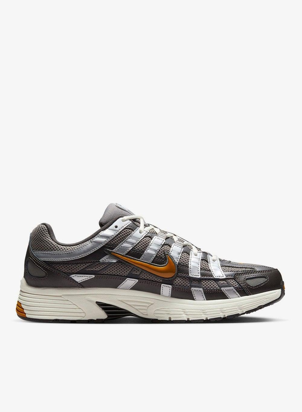 P-6000 Beige Lifestyle Low-Top Sneakers for Men - Image 1