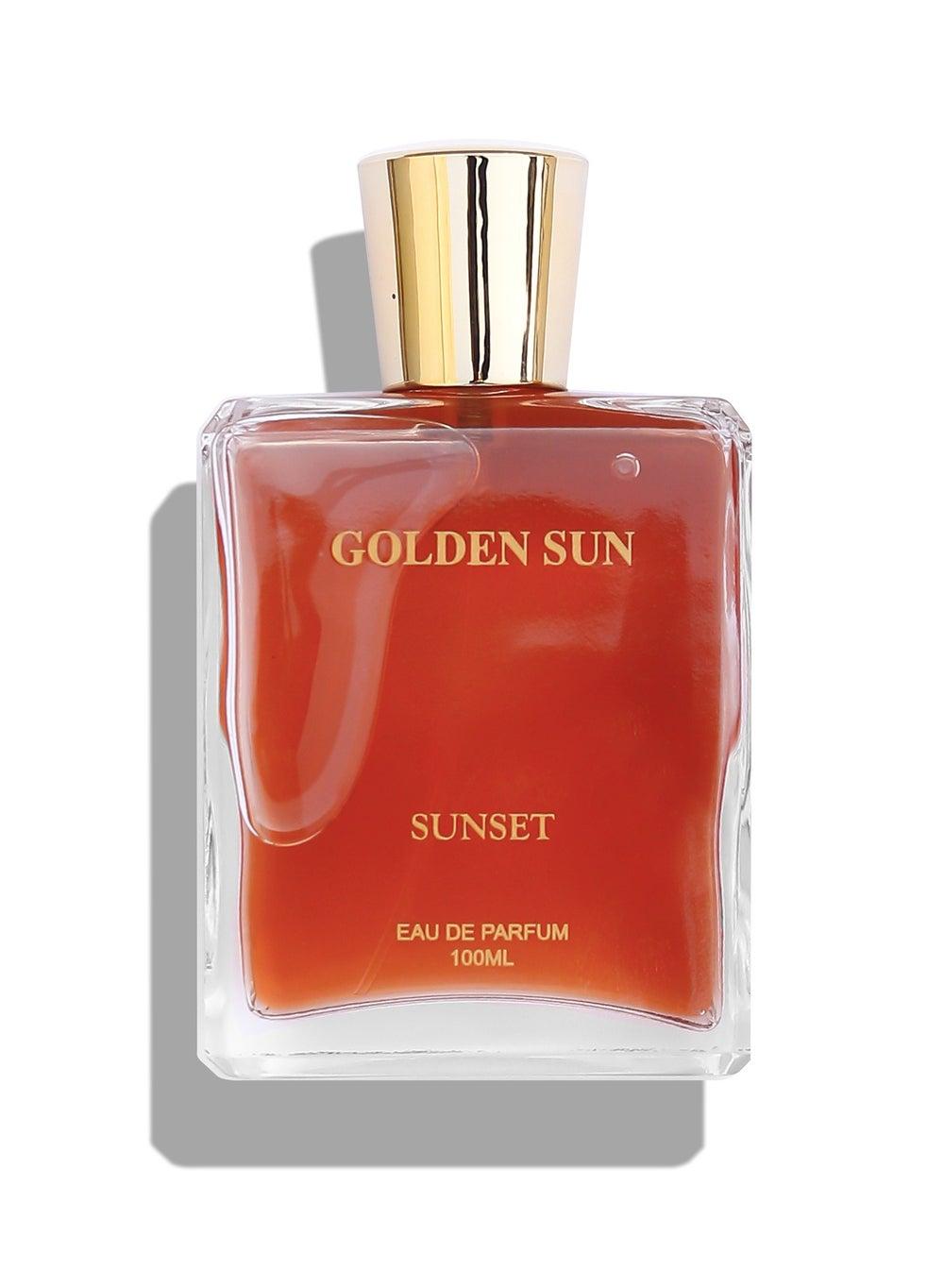 Golden Sun Sunset EDP 100ml - Unisex Aromatic Elegance - Image 1