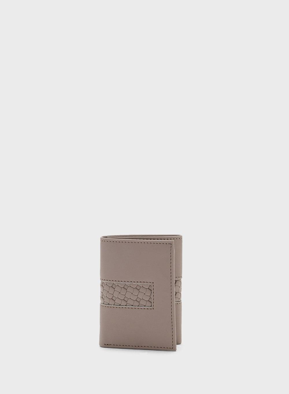 Robert Wood Leatherette Tri-Fold Men's Elegant Wallet - Image 1