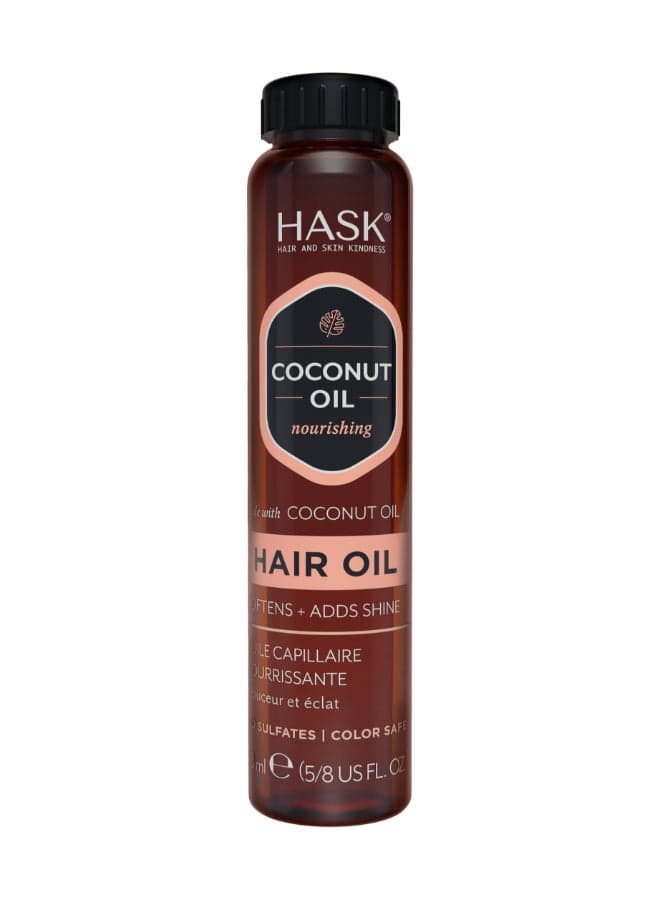 Silky Coconut Shine Oil 18ml - Lustrous Hydration - Image 1