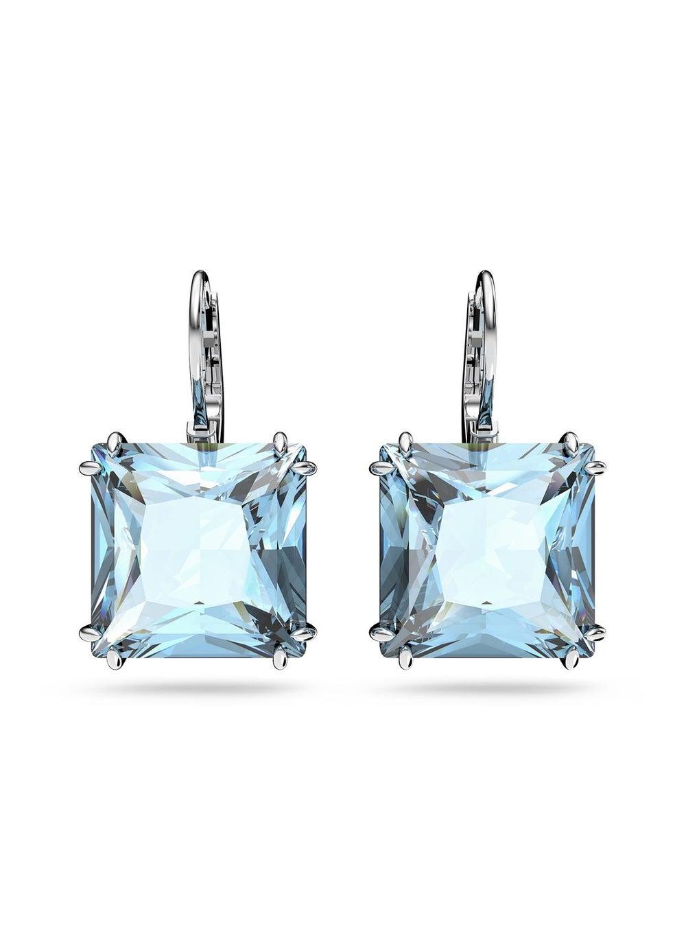 SWAROVSKI Millenia Blue Crystal Drop Earrings - Image 1