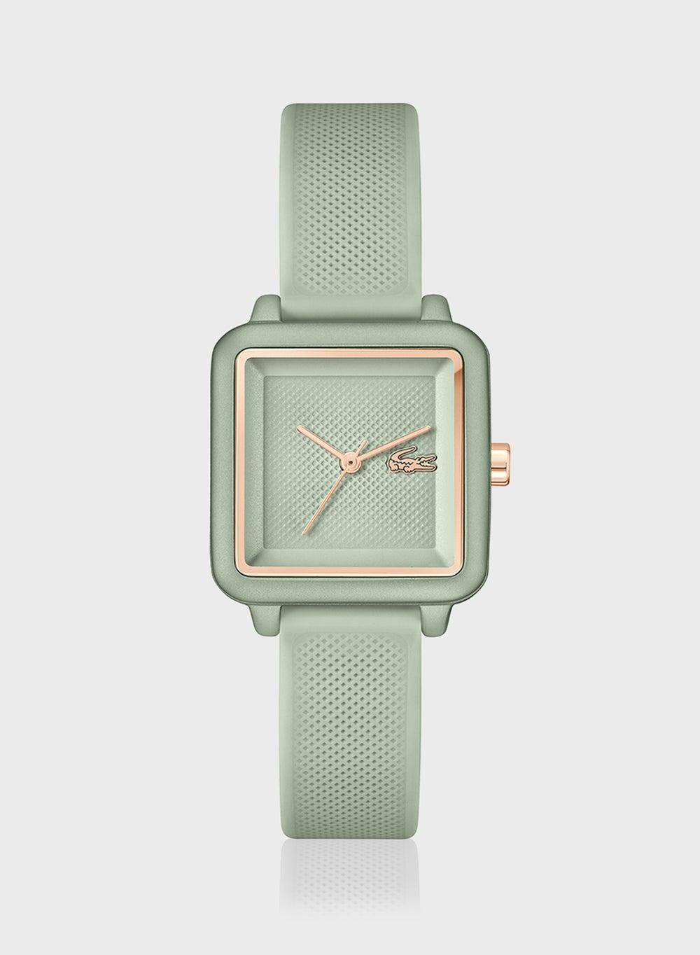 LACOSTE 12.12 FLOW Green Silicone Women's Watch - Image 1