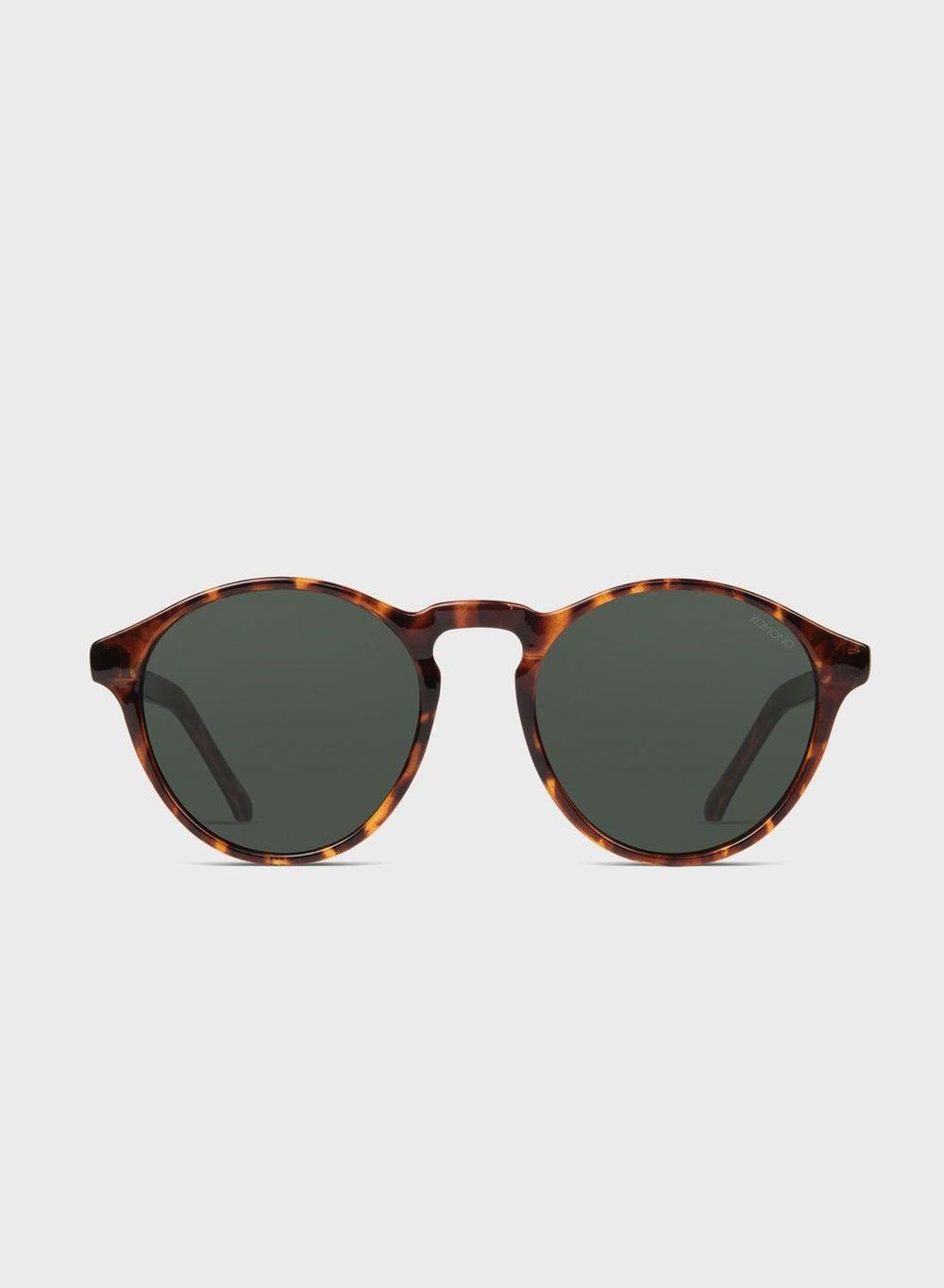 Komono Devon Tortoise Men's UV-Protective Sunglasses - Image 1