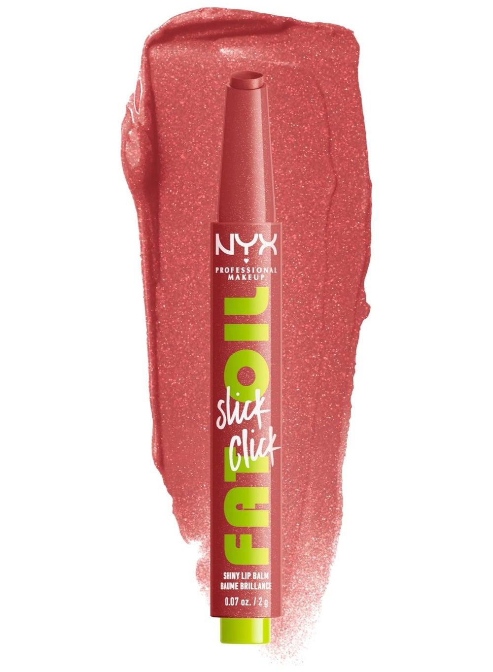 Lip Nourish: Vegan Hydration Click Oil Slick - Image 1