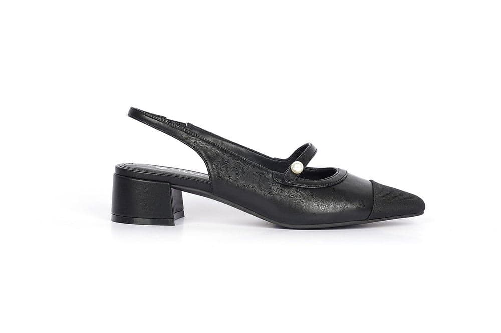 Elevate Your Elegance: Chic Slingback Heeled Sandals - Image 1