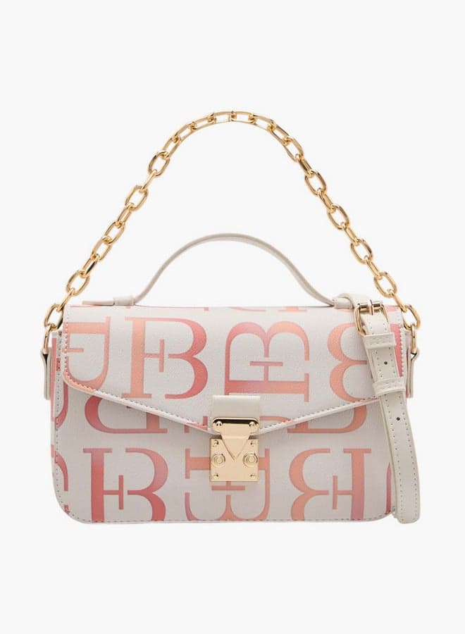 Flora Bella Monogram Crossbody Bag: Elegance on the Go - Image 1