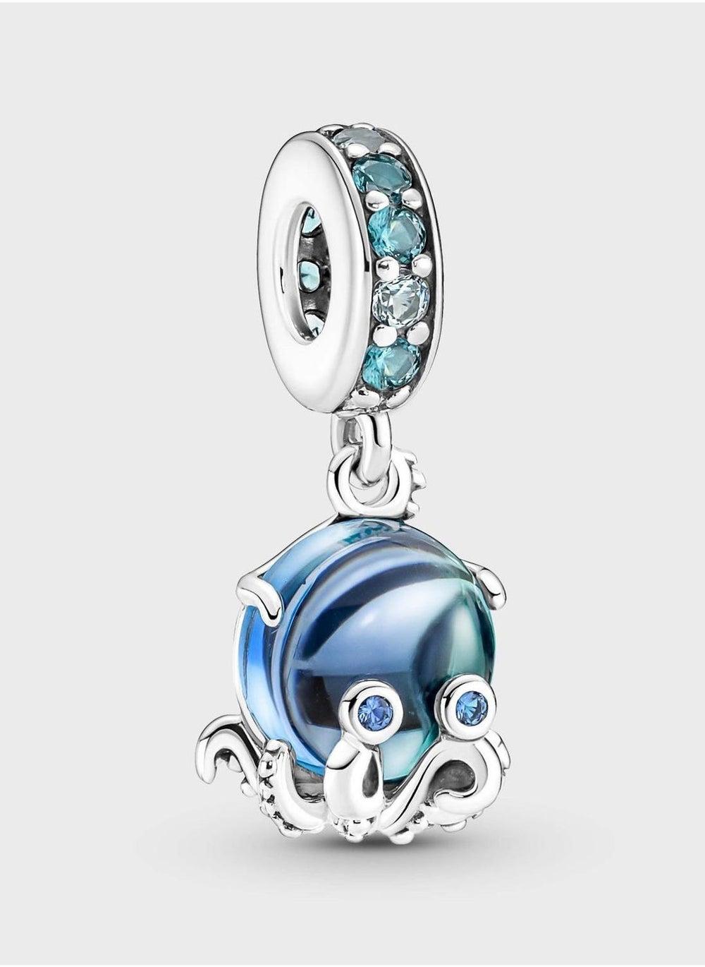 PANDORA Murano Glass Oceanic Octopus Charm - Image 1