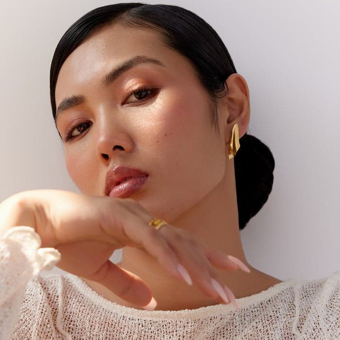 Noya Eva's Grace 18K Gold Plated Earrings - Image 1