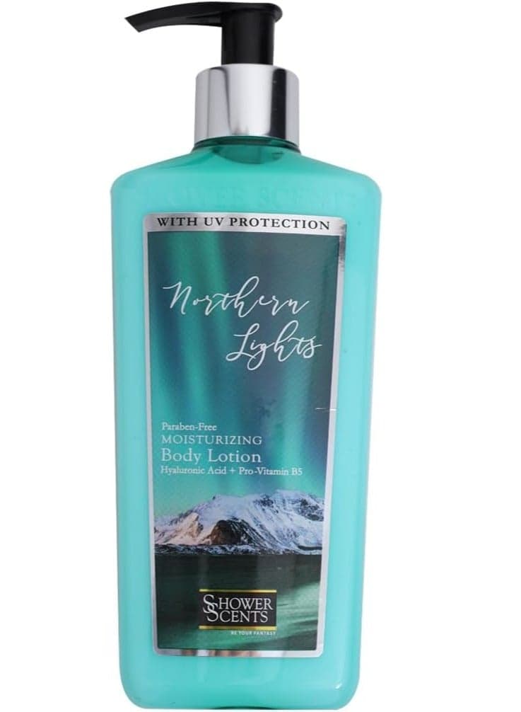 Shower Scents Northern Light Moisturizing Lotion 312ml - Image 1