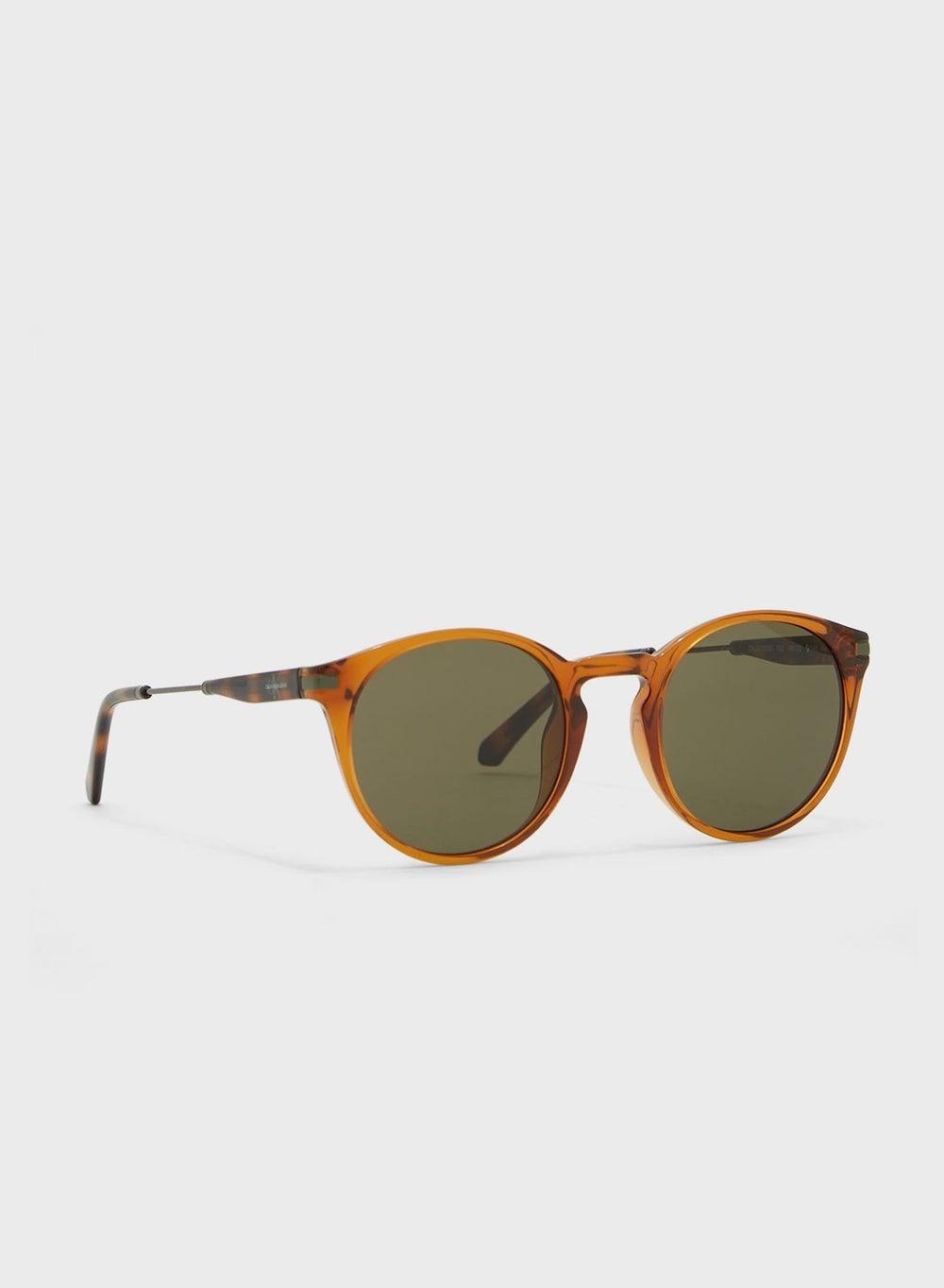 Calvin Klein Jeans Chic Multicolor Round Sunglasses - Image 1