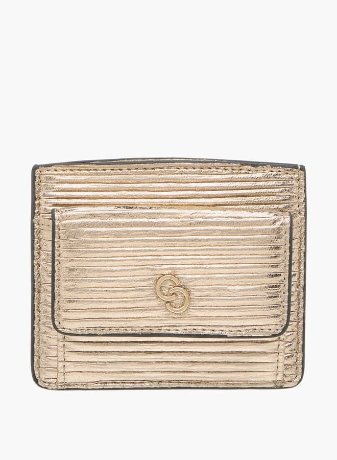 Celeste Women's Elegant Wrinkle-Textured Wallet - Image 1