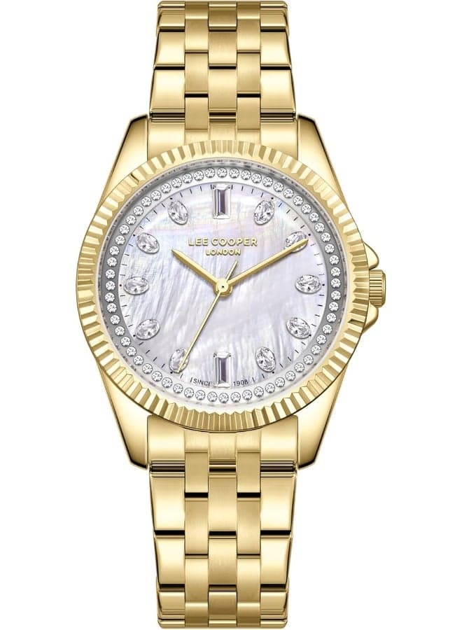 Lee Cooper Elegant Gold Analog Watch LC08033.120 for Women - Image 1