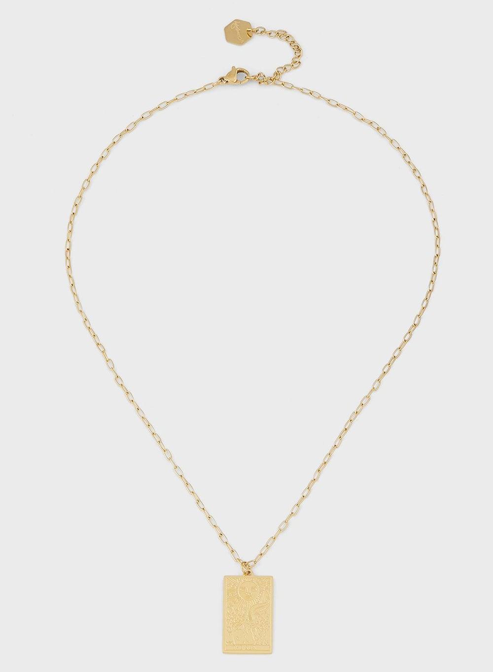 Lady Mauve ATSUKI SUN Elegant Pendant Necklace - Image 1