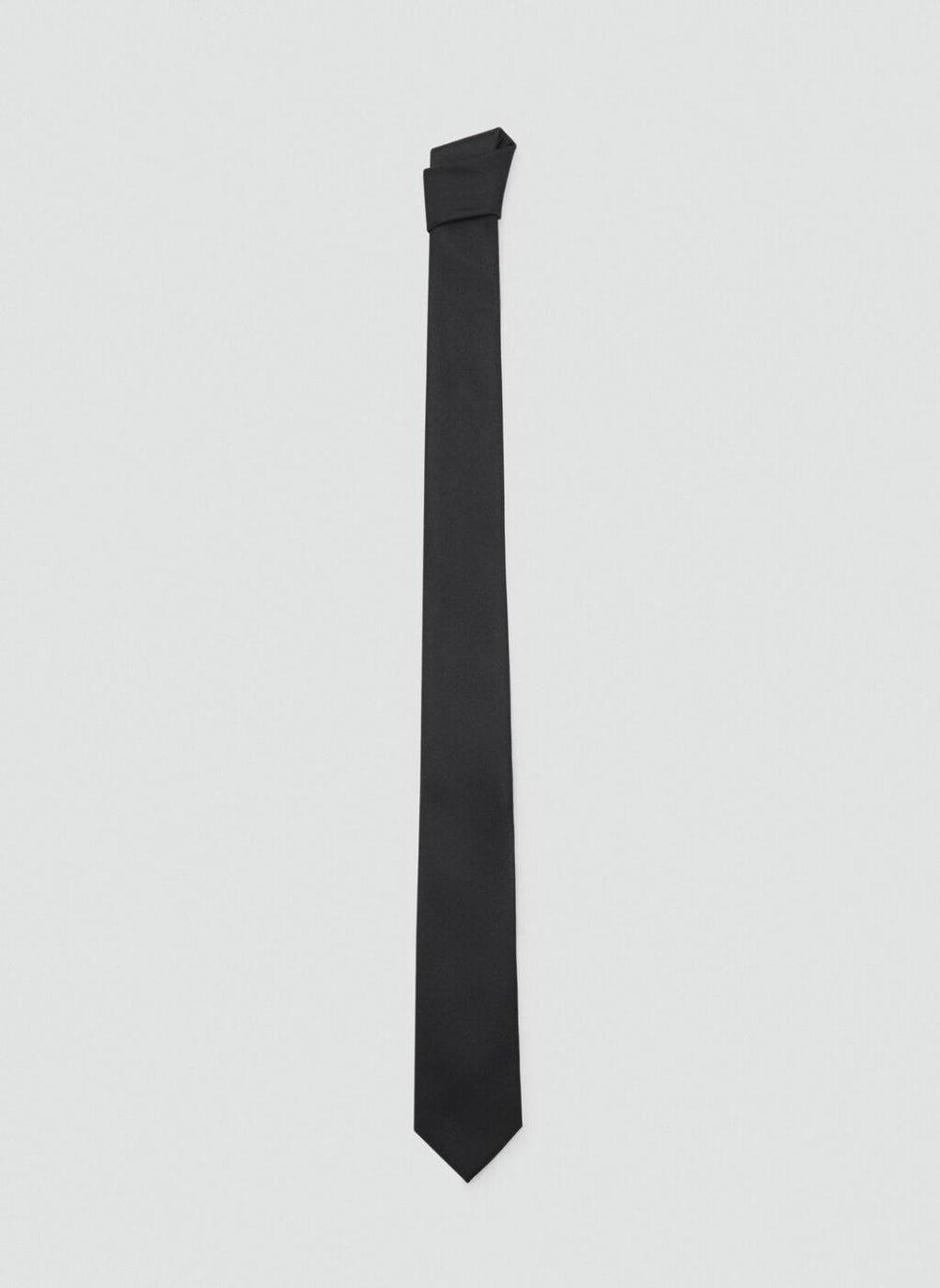 Mango Man Basic6 Silk Tie for Men - Elegance Redefined - Image 1
