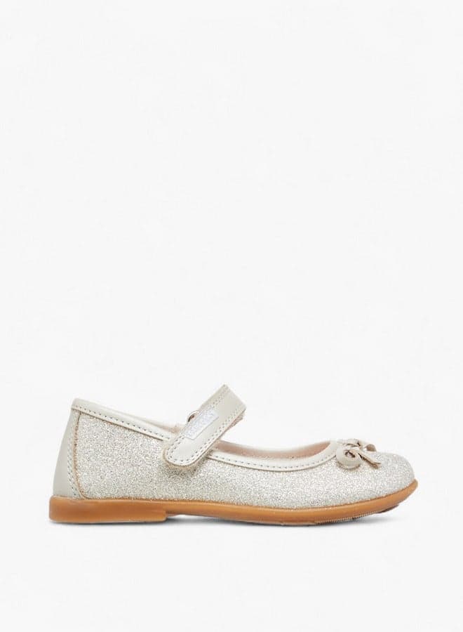 14838 Girls' Elegant Beige Mary Jane School Shoes - Image 1