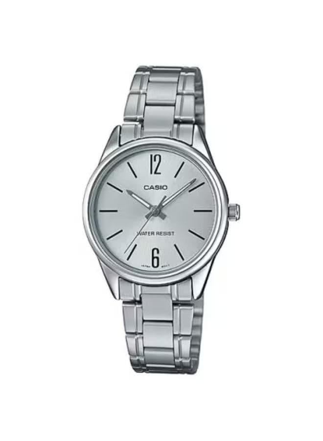 Casio LTP-V005D-7B Elegance Meets Time in Stainless Steel - Image 1