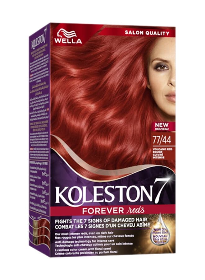 Koleston Supreme Volcano Red 77/44 - Luxurious, Permanent Hair Color - Image 1