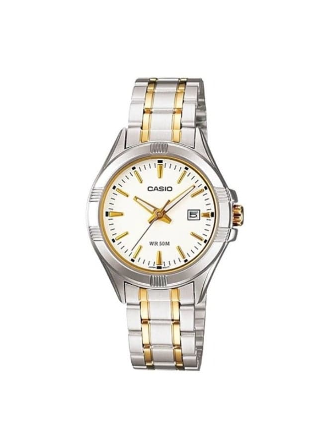 CASIO LTP-1308SG-7A Elegant Two-Tone Women's Watch - Image 1