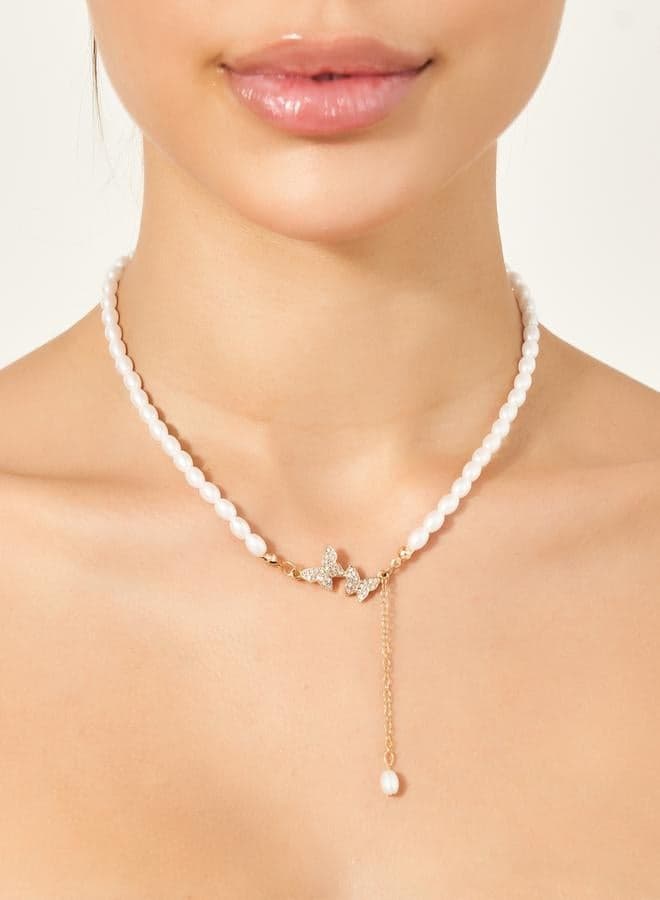 Styli Dual Tone Chunky Chain Necklace - Elegance Redefined - Image 1