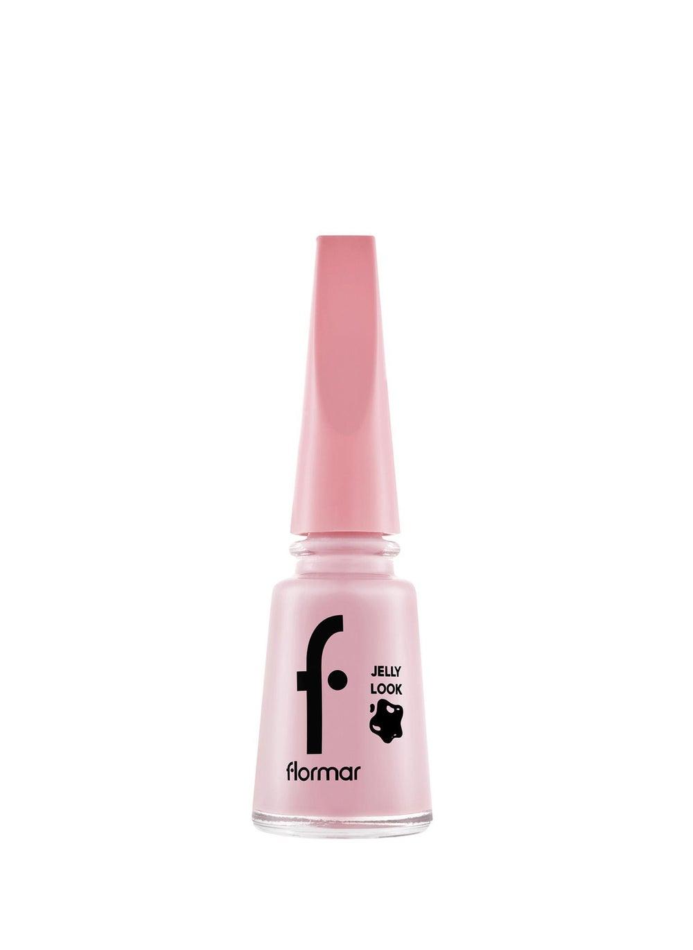 Flormar Jelly Look JL27 Milky Pinky Nail Enamel - Image 1