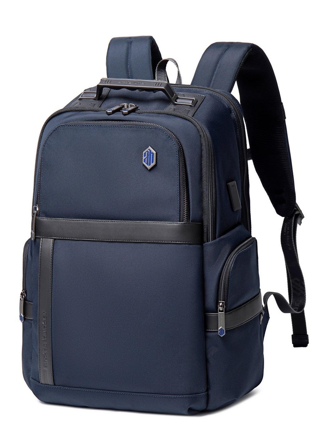 ARCTIC HUNTER Blue Premium TSA-Friendly Laptop Backpack B00449 - Image 1