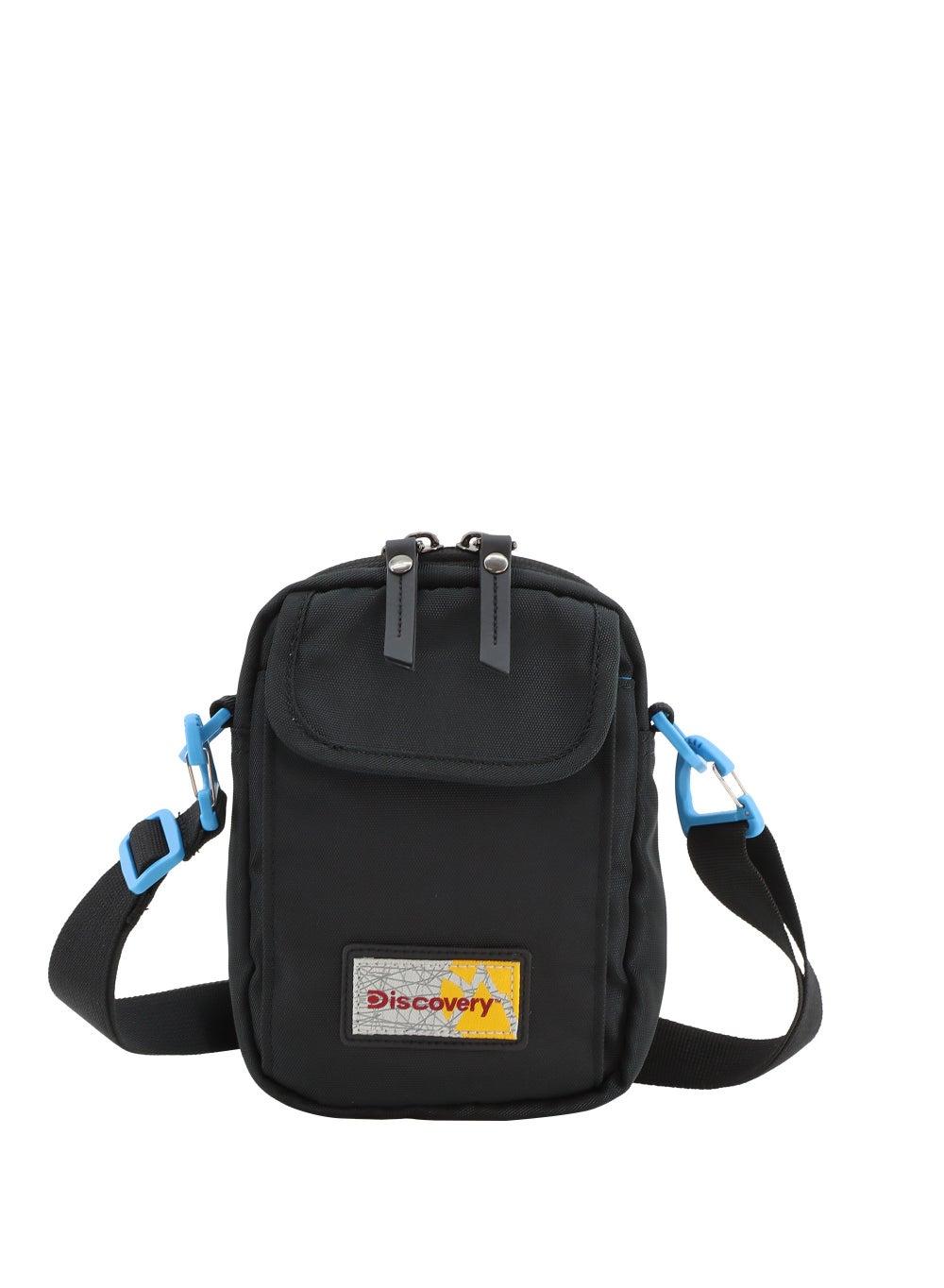 Discovery ICON Black Utility Shoulder Bag with RFID Security - Image 1