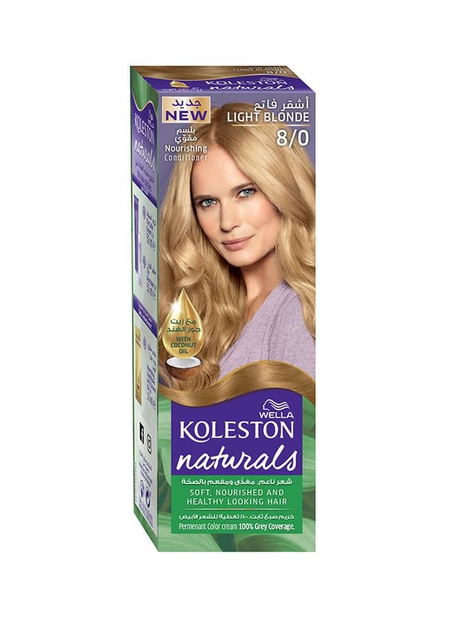 Koleston Naturals Light Blonde 8/0 - Luxurious Color - Image 1