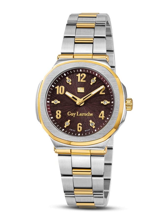 Guy Laroche Charlie 33mm Swiss Quartz Elegance Watch - Image 1