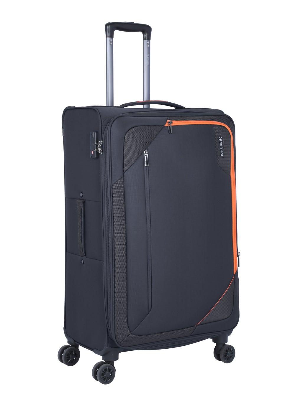 Eminent E765SZ Medium Checked 24-Inch Expandable Spinner Luggage - Image 1