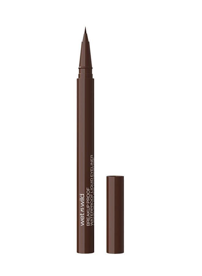 Wet N Wild Breakup Proof Brown Liquid Eyeliner - Image 1