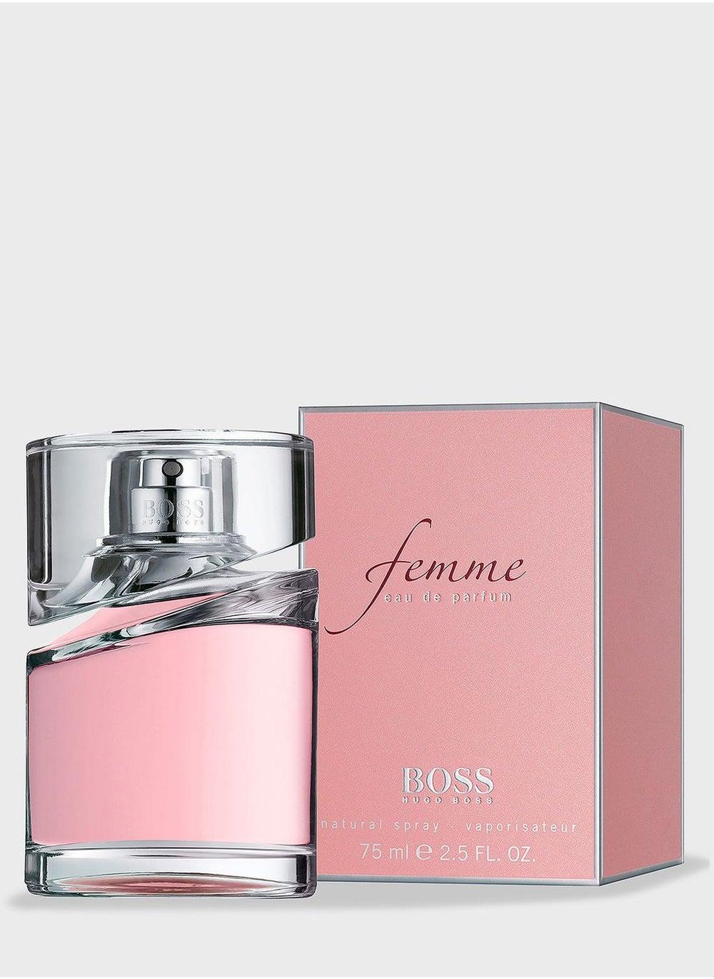 Hugo Boss Femme Eau De Parfum 75ml - Radiant Floral Symphony - Image 1