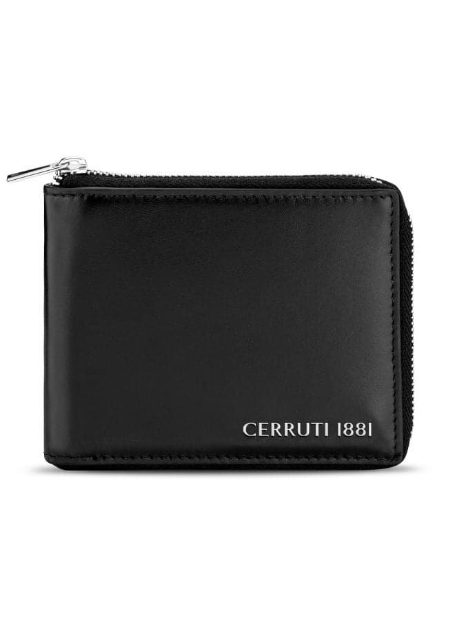 CERRUTI 1881 BLACK Sleek Men's Leather Wallet - Image 1