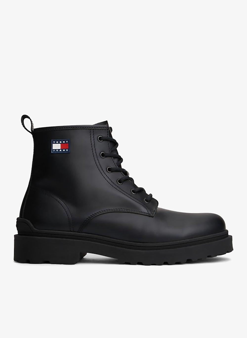Em0Em01628Bds Elegant Leather Ankle Hiking Boots - Image 1