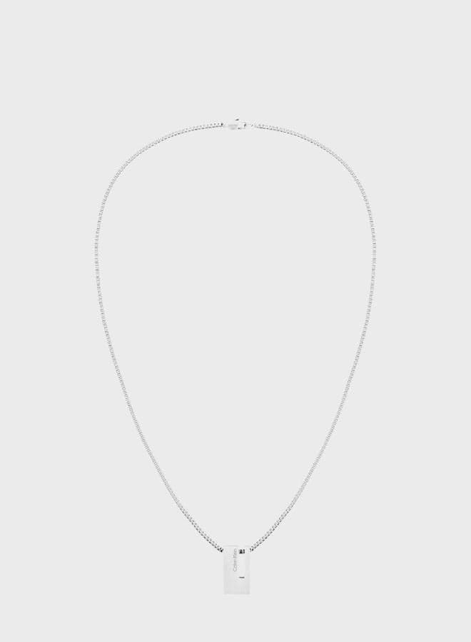 CALVIN KLEIN Exposed Men's Elegant Stainless Steel Necklace - Image 1