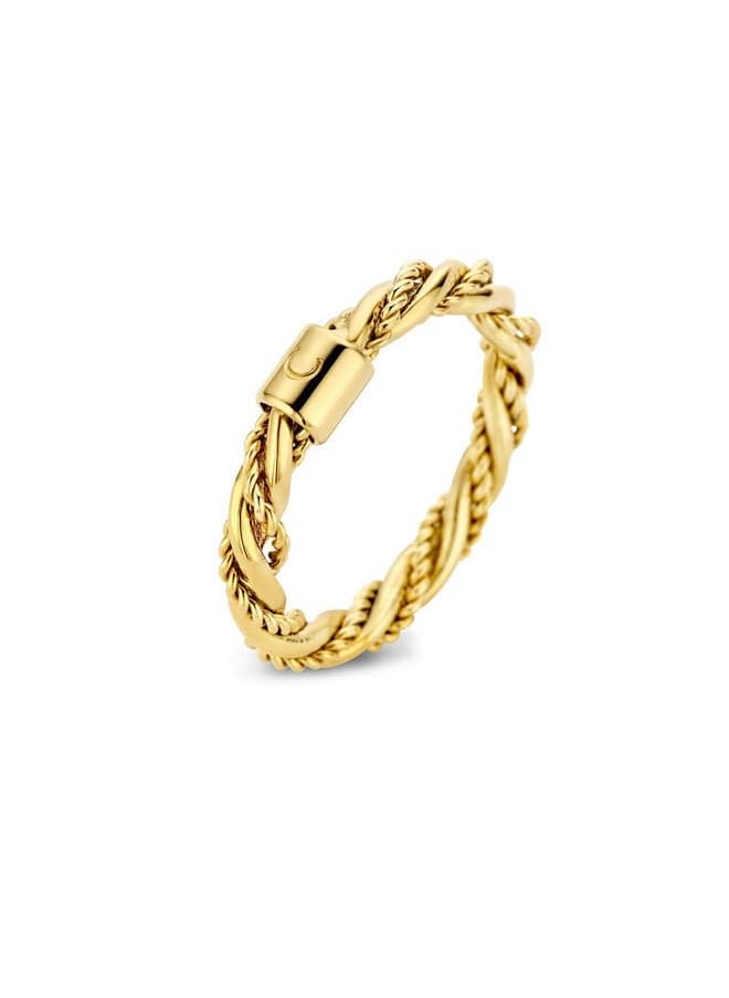 CERRUTI 1881 54 Giulia Elegant Gold-Plated Ring - Image 1