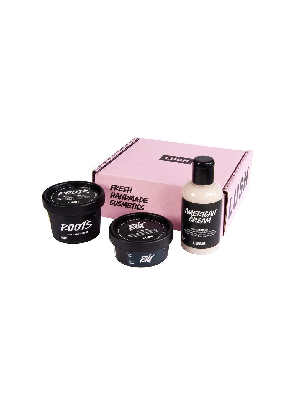 Lush Volume Locks Hair Care Trio - Image 1