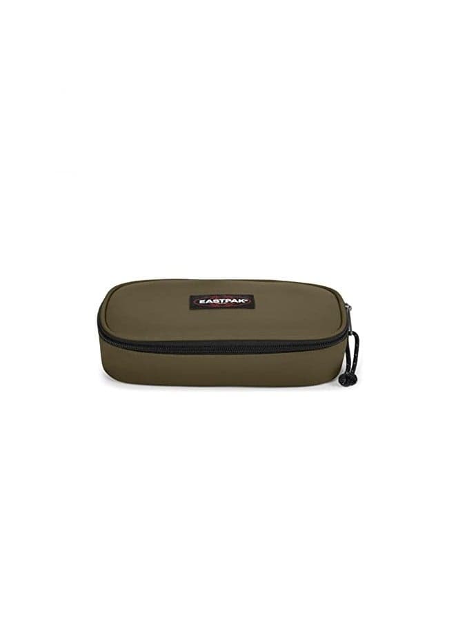 EASTPAK Oval Single-Hard Pencil Case in Army Olive - Image 1