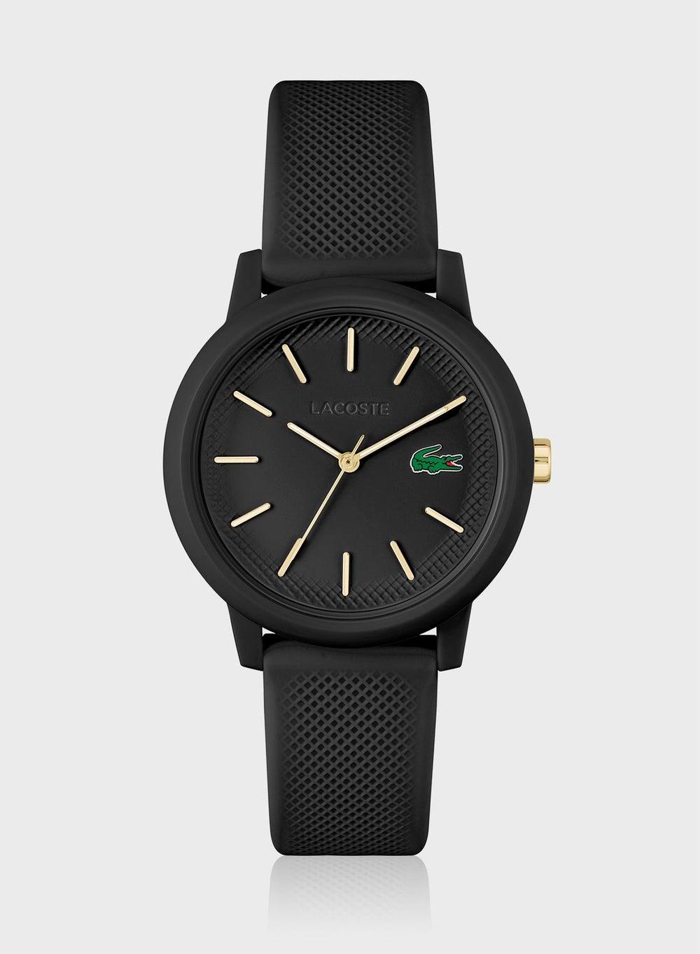 LACOSTE Ladies 12.12 Elegant Analog Watch with PU Strap - Image 1