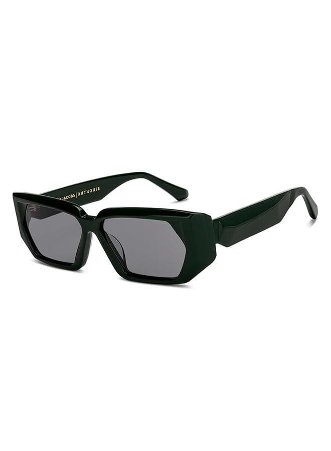 John Jacobs JJ S16392: Chic Full Rim Rectangular Sunglasses - Image 1