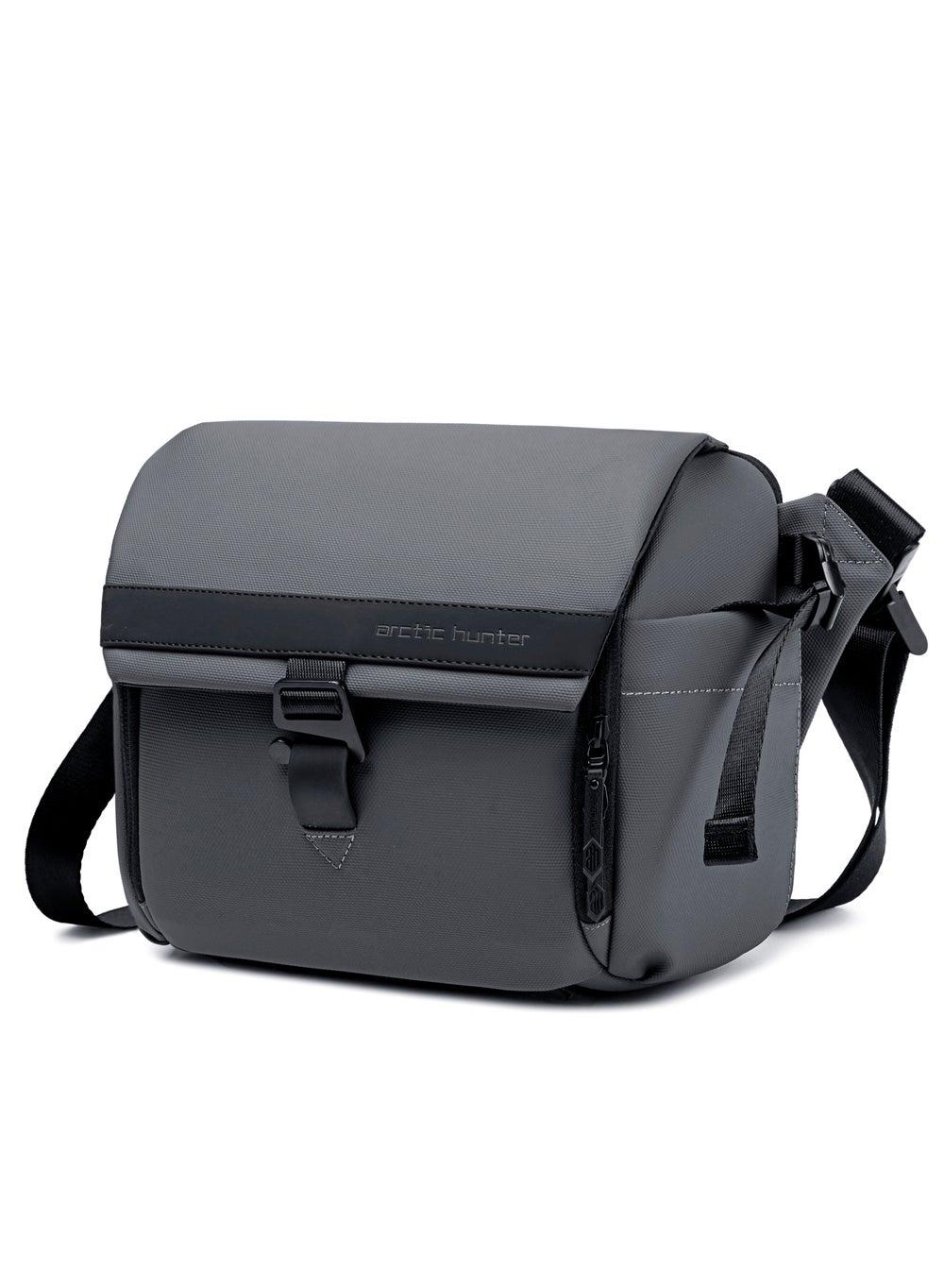 ARCTIC HUNTER Grey Camera Bag K00576 - Water Resistant with Tripod Holder - Image 1